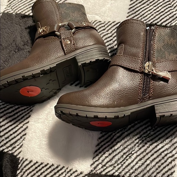 Michael Kors Brown Ankle Boots Baby boots fall winter kids - Picture 2 of 6